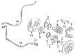 Diagram for Volkswagen R32 Brake Pads - 1J0-698-451-N