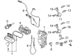 Diagram for Volkswagen ID.4 Exterior Door Handle - 11K-837-205-P-GRU