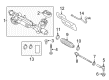 Diagram for Volkswagen Golf Rack And Pinion - 5QM-423-053-B