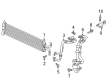 Diagram for Volkswagen Transmission Oil Cooler - 3QF-317-019-D