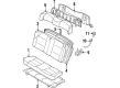Diagram for Volkswagen Cabrio Seat Covers - 1E0-885-405-B-CMF