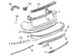 Diagram for Volkswagen Bumper Cover - 5NN-807-433-G-GRU