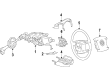 Diagram for Volkswagen Touareg Steering Wheel - 7L6-419-091-T-WXJ