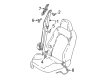Diagram for Volkswagen Taos Seat Belt - 2GJ-857-705-D-RAA