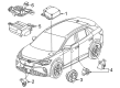 Diagram for Volkswagen ID. Buzz Air Bag Sensor - 3WA-959-354