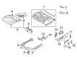 Diagram for Volkswagen Touareg Seat Cushion - 7P6-881-375-N