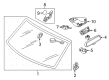 Diagram for Volkswagen Touareg Car Mirror - 7P6-857-511-T-UOG