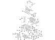 Diagram for Volkswagen CC Crankshaft - 03H-105-101-B