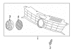 Diagram for Volkswagen Eos Emblem - 1Q0-853-601-739