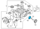 Diagram for Volkswagen Golf R Axle Shaft Seal - 08E-525-596