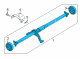 Diagram for Volkswagen Driveshaft - 5WA-521-101-K
