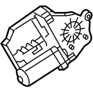 Volkswagen Golf R Window Motor - 5K0-959-701-J-Z04