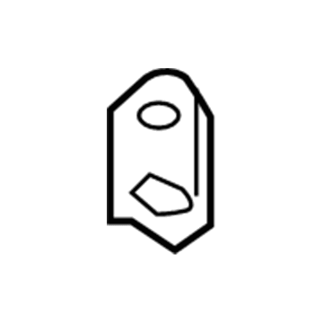Volkswagen 5G4-810-848-B Inner Rocker Reinforcement Plate