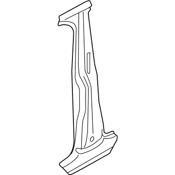Volkswagen 5G4-809-220-D Center Pillar Reinforcement