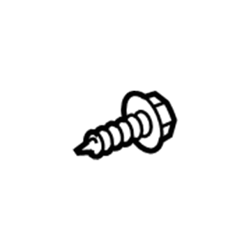 Volkswagen N-907-750-01 Fender Liner Screw