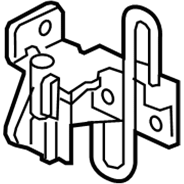 2011 Volkswagen Jetta Door Hinge - 1K4-833-411-Q