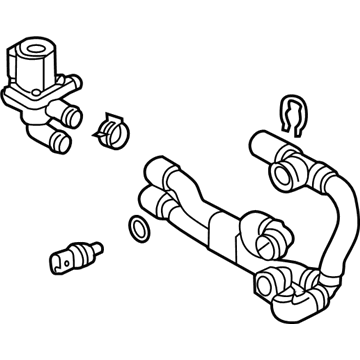 Volkswagen 5Q0-121-049-BF Hose Assembly