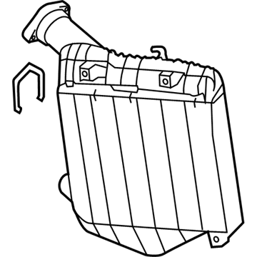 Volkswagen Touareg Intercooler - 7L6-145-803-J