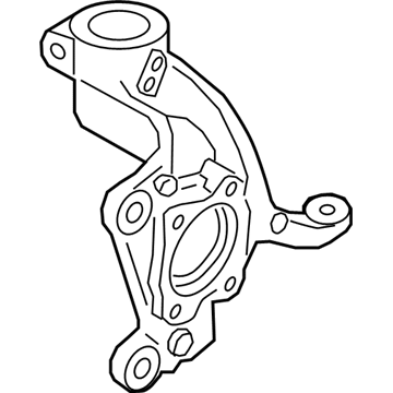 Volkswagen Atlas Steering Knuckle - 3QF-407-256-E