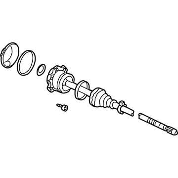 Volkswagen Jetta CV Joint - 1K0-498-103