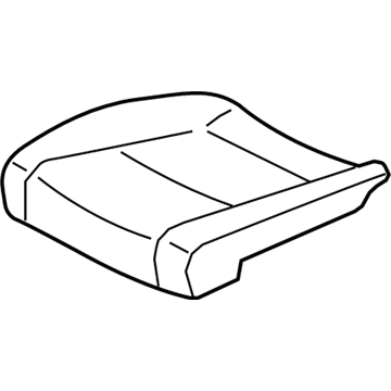 Volkswagen Atlas Seat Cushion Pad - 3CN-881-375-A