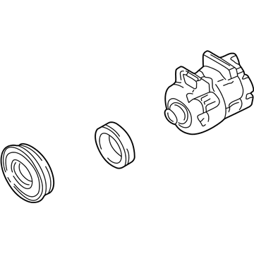 Volkswagen A/C Compressor - 4B0-260-805-BX