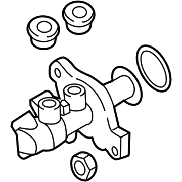 Volkswagen Jetta Brake Master Cylinder - 5QM-614-019-H