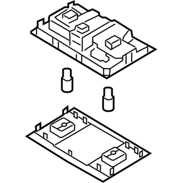 Volkswagen Interior Lights - 5TA-959-561-C-KOX