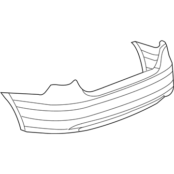 Volkswagen Jetta Bumper - 5C6-807-421-GRU
