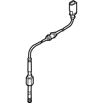 Volkswagen Touareg Exhaust Gas Temperature Sensor - 059-906-088-AP