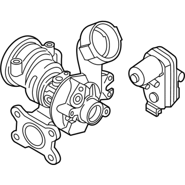 Volkswagen Turbocharger - 04E-145-722-NX