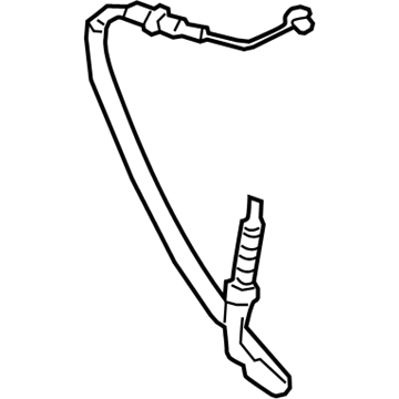 Volkswagen Jetta Door Latch Cable - 5NN-837-017
