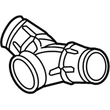 Volkswagen 7L6-129-627 Intake Duct