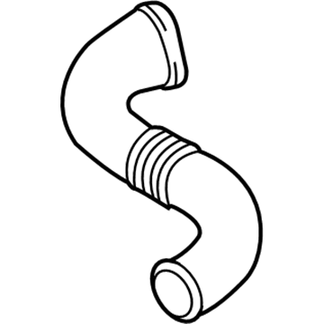 Volkswagen Touareg Air Intake Hose - 7L6-129-609-B