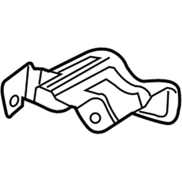 2014 Volkswagen Jetta Exhaust Heat Shield - 04E-131-783-F
