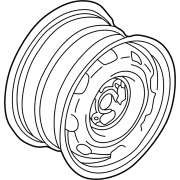Volkswagen Alloy Wheels - 1H0-601-025-P-091
