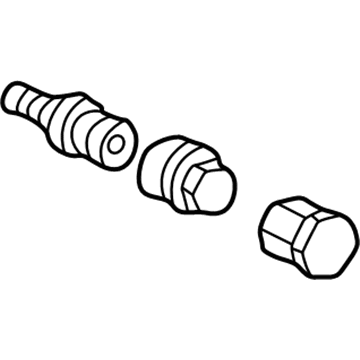 1995 Volkswagen Jetta Wheel Hub Bolt - 1H0-698-137-A