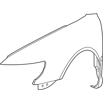 Volkswagen Phaeton Fender - 3D0-821-022-J