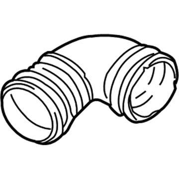 Volkswagen 3D0-129-615-B Elbow