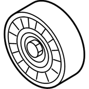 Volkswagen Touareg Idler Pulley - 022-145-276-A