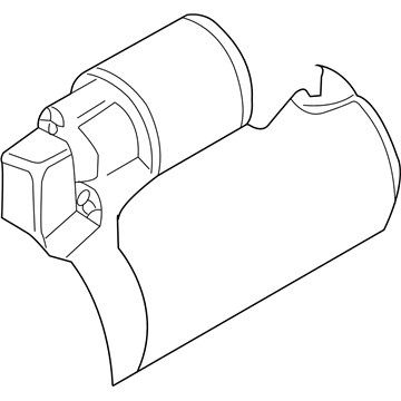 Volkswagen Jetta Starter - 02E-911-024-A