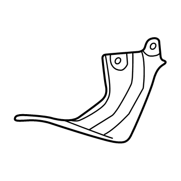 Volkswagen 2GJ-821-135 Lower Bracket