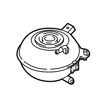 Volkswagen Jetta Coolant Reservoir - 5Q0-121-407-M