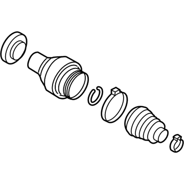 Volkswagen Tiguan CV Joint - 5N0-498-103-X