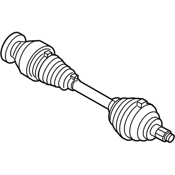 Volkswagen Tiguan Axle Shaft - 5N0-407-761-Q