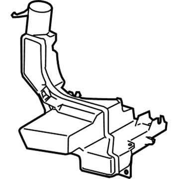 Volkswagen CC Washer Reservoir - 3C8-955-453-G
