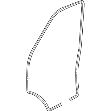 Volkswagen EuroVan Weather Strip - 7D0-837-911