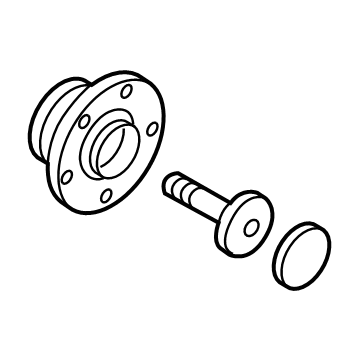 Volkswagen Jetta Wheel Hub - 1T0-501-611-AJ
