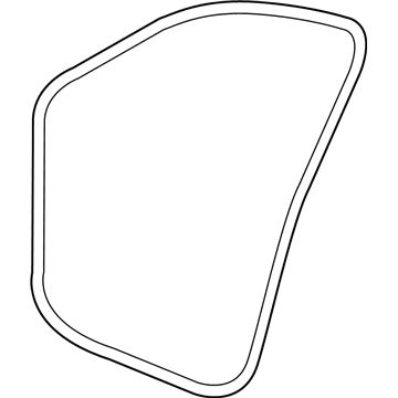 Volkswagen Atlas Weather Strip - 3CN-867-911-C-5AP