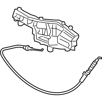 Volkswagen 5NN-837-811-F Handle Base